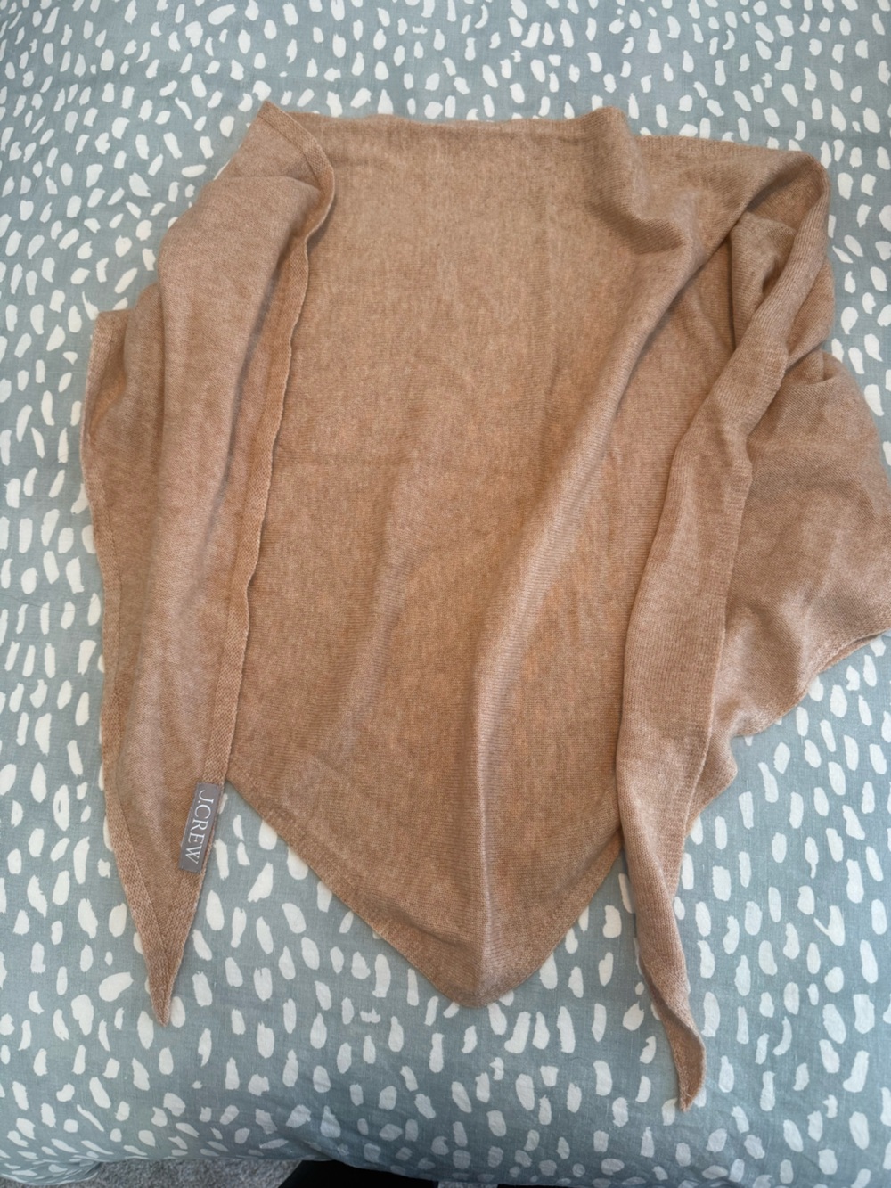 J. Crew Oversized Cashmere Triangle Scarf